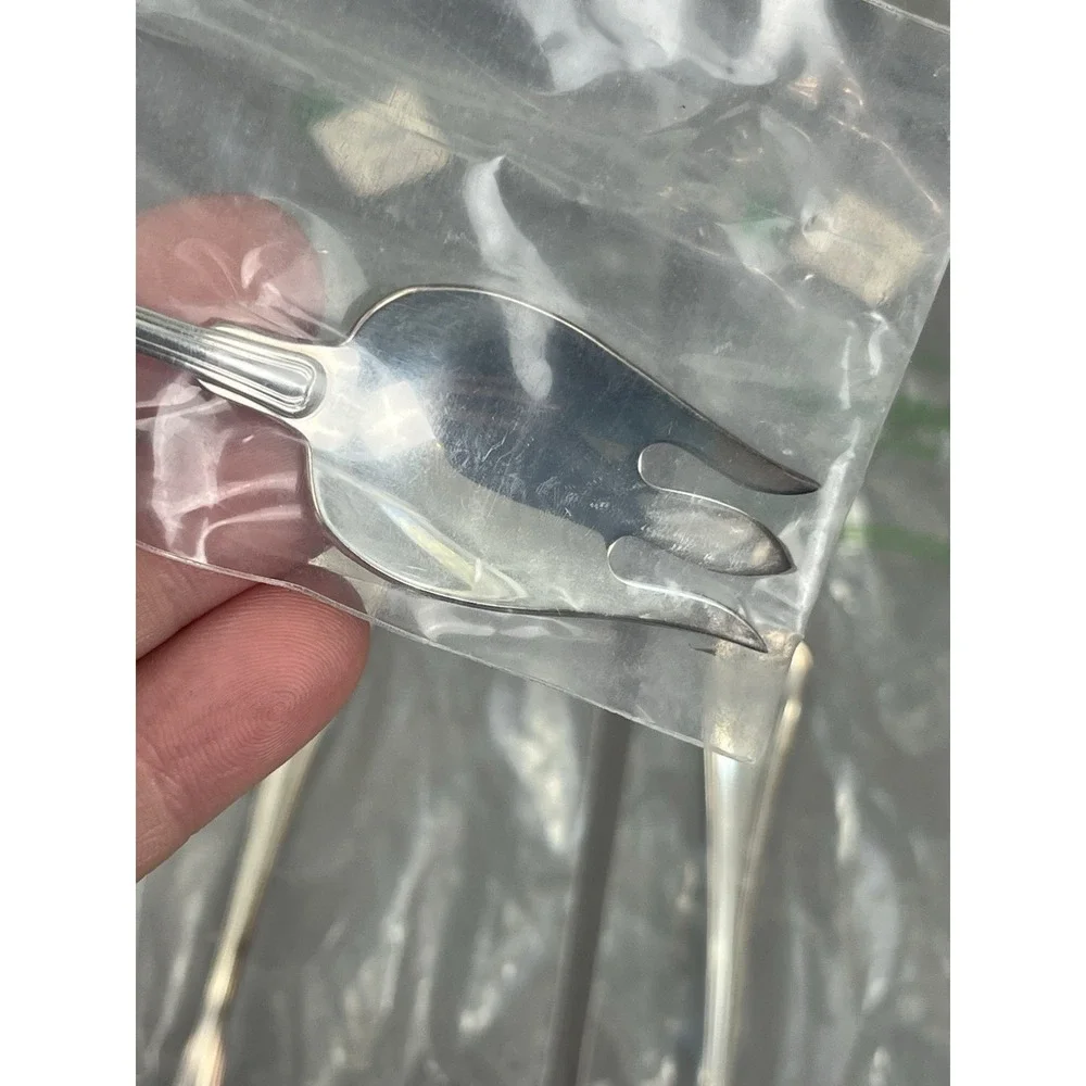 GORHAM Spork Cake/ice cream spoon/fork Silverplate Set of 8 Vintage NEW